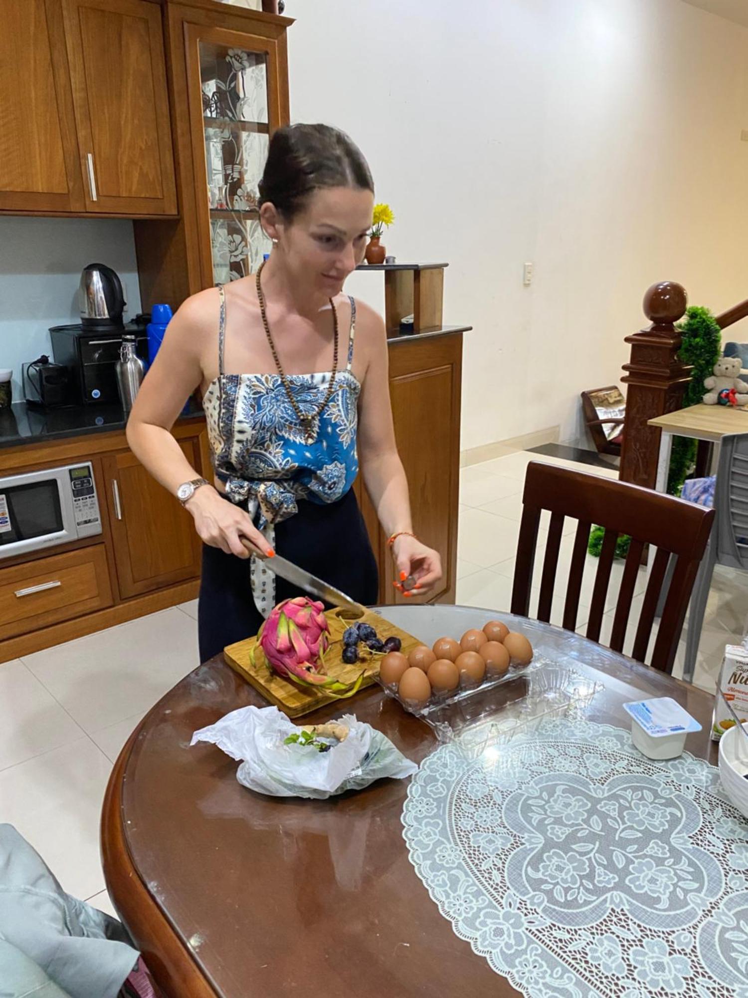 Lu Peaceful Homestay ダナン市 エクステリア 写真